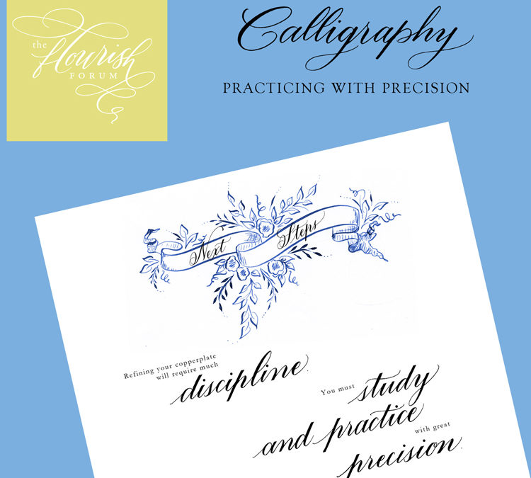 How to Practice Copperplate with Precision