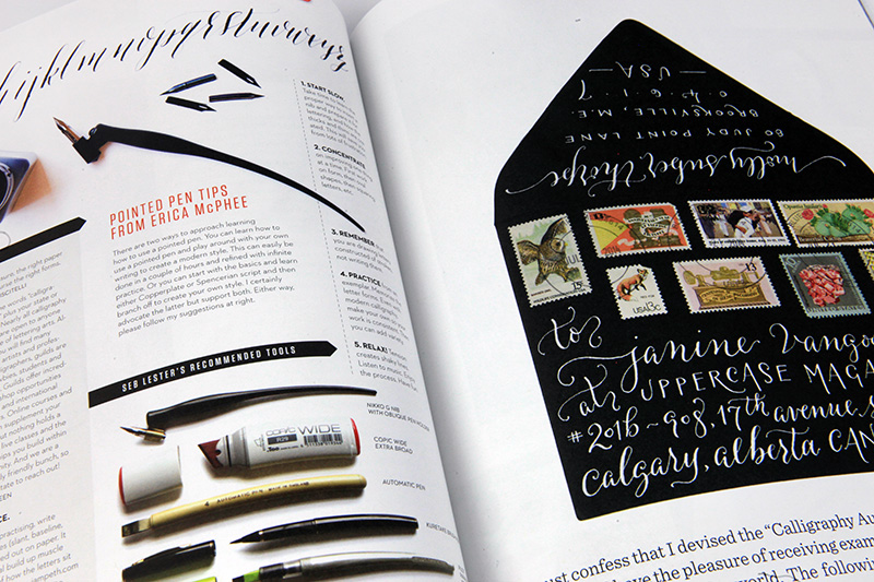 UPPERCASE Magazine #23 – “The Calligraphy Issue”